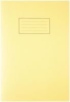 EX109 - A4 Lined Yellow Exercise Book - 80 Pages