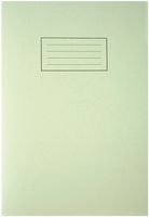 EX110 - A4 Lined Green Exercise Book - 80 Pages