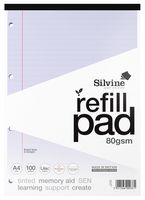 A4RPTINV - A4 Tinted 100 Page Refill Pad, Lilac