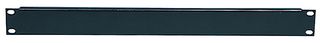 R1268/1UK - 19" Blank Rack Panel - 1U Flanged