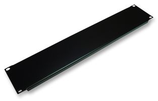 R1268/2UK - 19" Blank Rack Panel - 2U Flanged