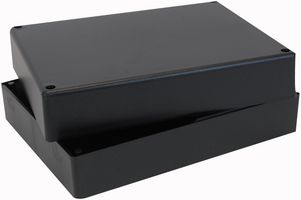 AB1010 - Black ABS Box with Lid - 240x190x90mm