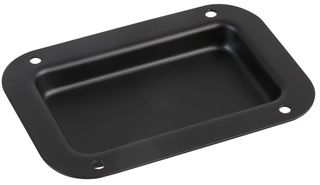 D0941K - Plain Medium Dish Black 13mm