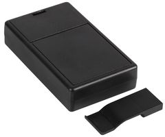 BC2 - Black ABS Handheld Enclosure with Battery Compartment - 103x62x23mm