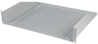 R1194/2UVG - 19" Vented Rack Shelf, Grey - 2U