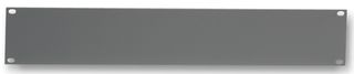 R1285/2UG - 19" Blank Rack Panel, Grey - 2U