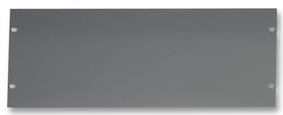 R1285/4UG - 19" Blank Rack Panel, Grey - 4U