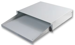 R1292/GKBT - 19" Sliding Keyboard Tray, Grey - 2U