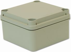 EL111 - IP67 Polystyrene Junction Box Enclosure - 108x108x64mm