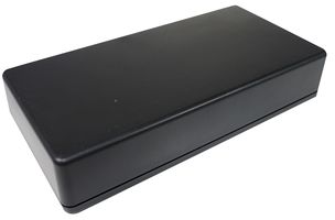 CUE8215BK - Black ABS Enclosure - 170x85.5x35.5mm
