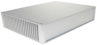 CDM8609SL - 86 Series Silver Aluminium Audio Heatsink Enclosure - 180x174x40mm