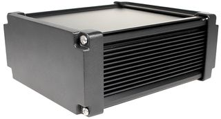 CDM8822BK - IP67 88 Series Black Aluminium Heatsink Enclosure with EMI Shielding - 275x156.3x81.3mm