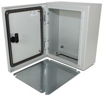 D93/17.35 - IP65 Steel Wall Mount Enclosure - 600x400x200mm