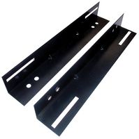 CAB-LRAIL600 - L Type Support Rails for 600mm Deep 19" Rack Enclosure - 330x60x44mm (Pack of 2)