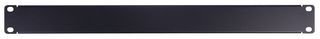 CAB-1U-BLNKPNL-BL - 1U 19" Rack Enclosure Blanking Panel - 483x44x12mm