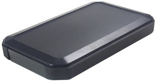 CHH901ABB - IP67 Black ABS Handheld Enclosure with Battery Compartment - 146x88x20mm