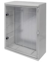 PBE605022C - IP65 Insulated ABS Enclosure with Transparent Door - 600x500x220mm