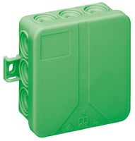 33251201 - IP55 Junction Box, Green, 85x85x37mm