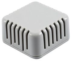 1551V1GY - IP30 Miniature Vented Enclosure, Light Grey, 40x40x20mm