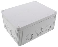 10110735 - COMBI 1610 Junction Box, 200x160x94mm, Light Grey, IP66/IP67