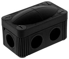 10109571 - COMBI 206 Junction Box, 85x49x51mm, Black, IP66/IP67