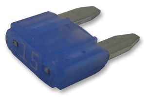 0297015 WXOCRV - Automotive Mini Blade Fuse, 15A, 5 Pack