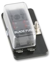 PPFH-76ATO4 - Chassis Mounting Fuse Box with LED Indication, 4x ATO Blade Fuses