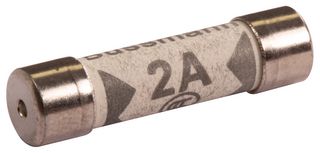 BK1-TDC180-2A - Cartridge Fuse, 6.3mm x 25.4mm, 240V, 2A