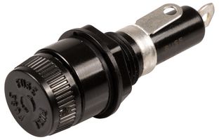 BK-HKP-R - Panel Mount Fuseholder, 6.3mm x 32mm, 250V AC, 30A