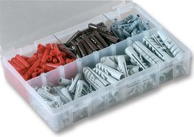 WP-SP - Wall Plug Selection Pack, 260 Pieces