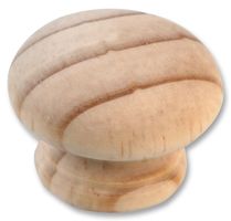 D01216 - Pine Cabinet / Door Knobs, 35mm 5 Pack