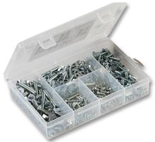 D01616 - Countersunk Machine Screw & Nut Set, 800 Piece