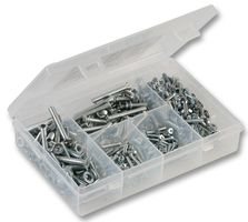 D01615 - Countersunk Pozidriv Machine Screw Pack, 800 Piece