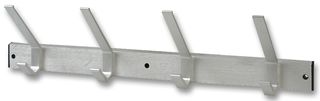 ST0016H - 4 Storage Hook Rail Aluminium - 470mm x 40mm