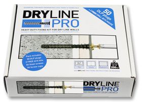 DLPRO50 - Heavy Duty Fixing Kit for Dryline Walls, 50 Pack