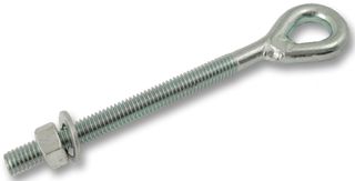 EW930BZP10 - 3/8" x 300mm Eye Bolt BZP Steel, 10 Pack
