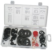 D01890 - Tap Washer Pack, 125 Piece