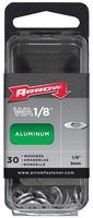 WA1/8 - 1/8" Aluminium Pop Rivet Washers, 30 Pack