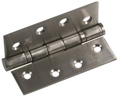 D02054 - 1 1/2" (38mm) Fire Door Ball Bearing Hinges Satin Stainless Steel, 2 Pack