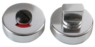 D02109 - Bathroom Turn & Release with Indicator Aluminium 2" (51mm)