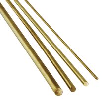 KS8165 - 5/32 x 12" (3.96mm x 300mm) Solid Brass Rod