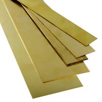 KS8233 - 0.016 x 3/4 x 12" (0.4mm x 19.05mm x 300mm) Brass Strip