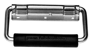 H1078K-PE1 - Sprung Surface Handle Black with 19mm Grip