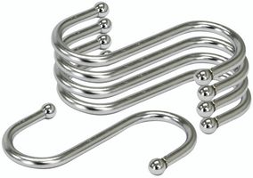 60906 - 50mm S Hooks, 5 Pack