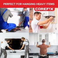 CFX004P - Connect 120 Heavy Duty Dot & Dab Dryline Wall Fixing for Deep Fixtures, 4 Pack