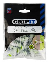 GPTWIST/25 - Self Drive Plasterboard Wall Fixings, 25 Pack