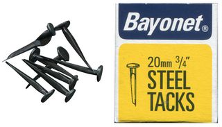 10208 - 3/4" (20mm) Blued Steel Tacks, 50g Pack