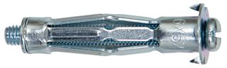 558107 - M6 x 52mm HM-S Metal Hollow Wall Anchors, 50 Pack