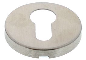 4213.8.SS - Euro Profile Escutcheon Pair, Stainless Steel