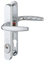 3625495 - Atlanta Long Fixing Aluminium Lever Security UPVC Double Glazed Door Handles, 44mm Door Thickness